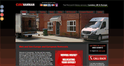 Desktop Screenshot of euvanman.co.uk
